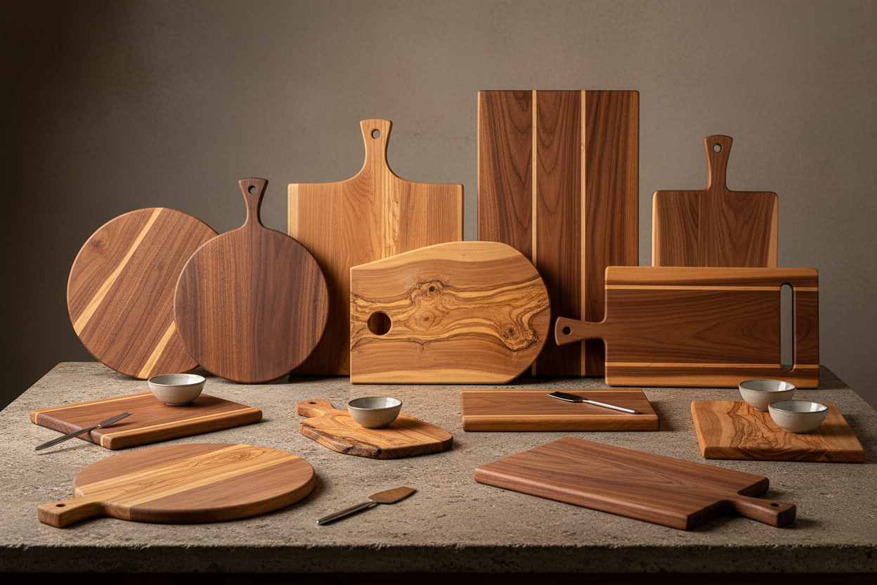 Collection of handcrafted boards