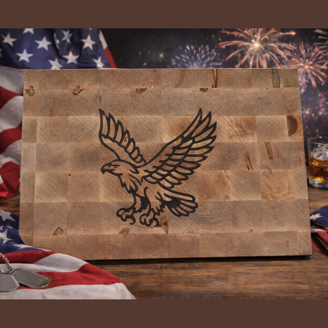 Inlayed Eagle