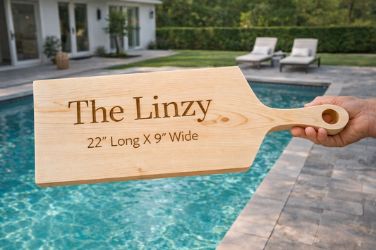 The Linzy Wooden Cutting Board