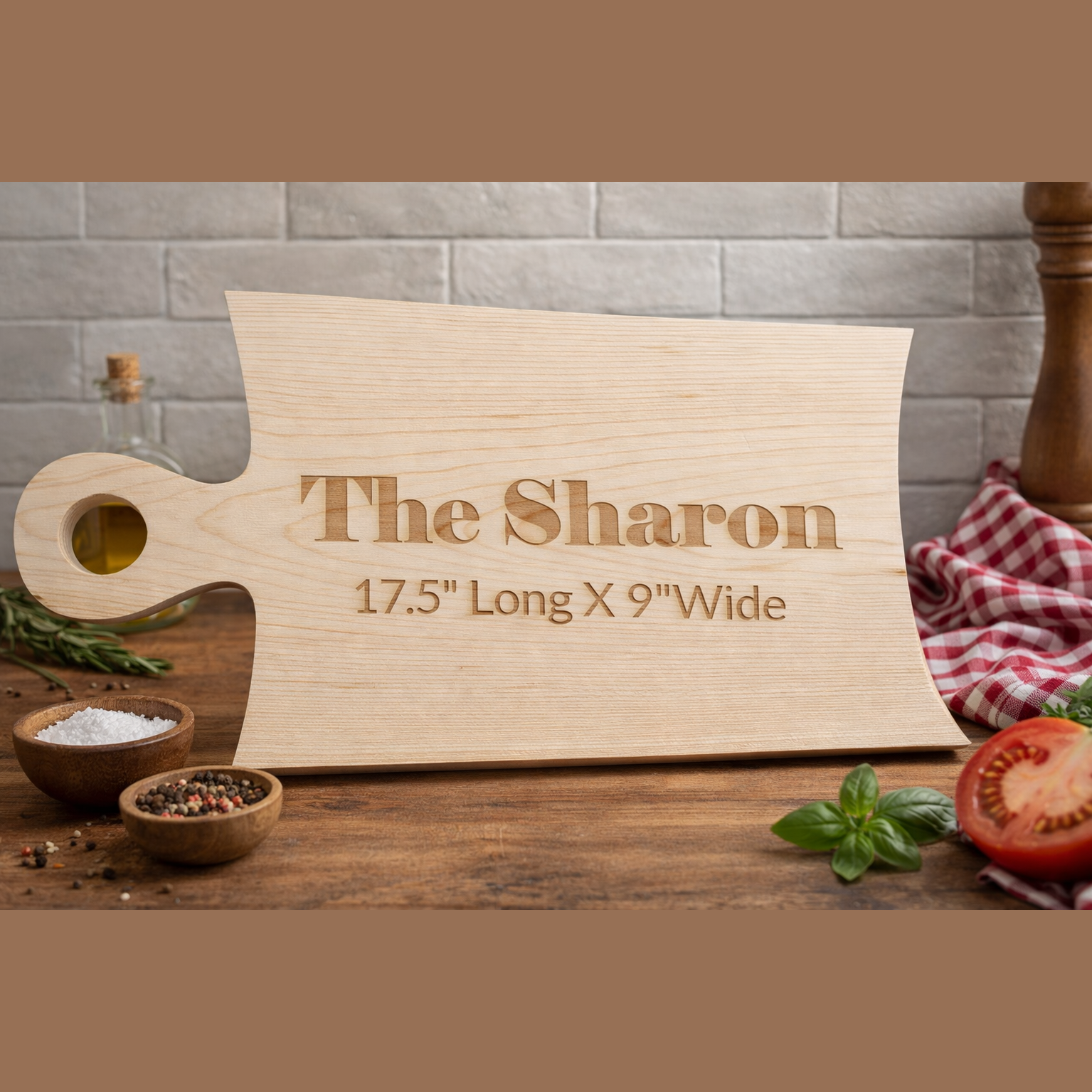 The Sharon Wooden Cutting Board