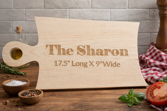 The Sharon Wooden Cutting Board